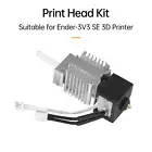 CREALITY Print Head Kit Ender-3 V3 SE 3D Printer 0.4mm Brass Nozzle Heat Block
