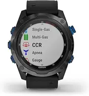 [Garmin] Descent Mk2i, Watch-Style Dive Computer with Air Integration, Multisport Training/Smart Features, Titanium with Black Band