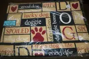 P. B. Paws And Company I Love Dogs Memory Foam Pet Mat Rug New Factory Sealed