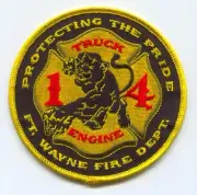 Fort Wayne Fire Department Station 14 Patch Indiana IN