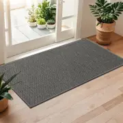 LEKEEPGO Door Mat 24"x47" Door Mat Indoor Entrance Non Slip Rubber Backing Fr...