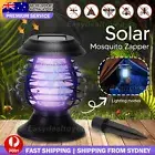 Solar Powered LED Bug Zapper Light Garden Mosquito Killer Repeller Lamp Tools