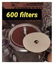 600X pack Coffee Paper filter unbleached For Bellman CX-25P