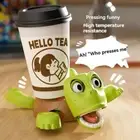 Creative Turtle Shaped Cup Mat Funny Animal Drinks Placemat Home Decoration