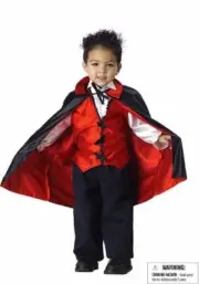 Vampire Costume (L - 4-6) New