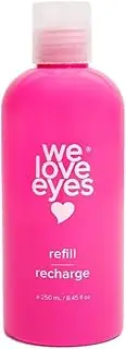 We Love Eyes - Tea Tree Water Eyelid Foaming Cleanser 250mL Refill Size - For Eyelash Extension Home Care, Extend Lash Retention, Non-Irritating Formula