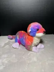 Aurora Rainbow River Otter Plush Kris 13"L Soft Stuffed Animal Toy Pet Lovey