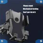 Handlebar Phone Support Quick Lock Designing Phone Stand for Outdoor Cycling Use
