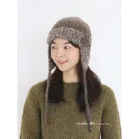 在飛比找ETMall東森購物網優惠-混色毛線帽復古保暖防寒圈圈紗