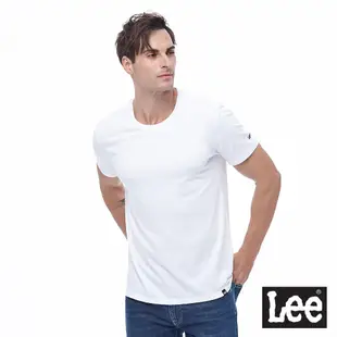 Lee 側面小LOGO文字Lee Jeans背部印刷短袖T恤 男 白 Modern LL200136K14