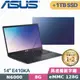 ASUS E410KA-0321BN6000 夢想藍 (N6000/8G/128G EMMC+1TB SSD/Win11 S/14吋)特仕筆電