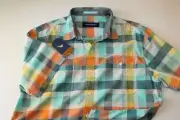 Tommy Bahama Camp Shirt Check Me Fjord Blue T316923 New Medium M