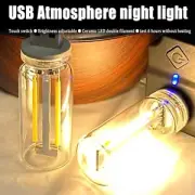 Retro Car Lamps, USB LED Car Interior Atmosphere Lights, Plug-in USB Night Lamps