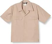 co-cos nobuoka(コーコス信岡) Cocos Nobuoka A-6650 Eco 5IVE Star Open Collar Short Sleeve Blouson