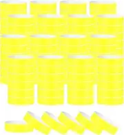 uxcell Paper Wristbands for Events, 1200 Pack Neon Party Wrist Bands, Colored Waterproof Concert Identification Wristbands Hand Bands for Bar Entrance Admission Fluorescent Lime Green