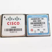 CISCO10 x 128MB CompactFlash CF Memory Card Genuine W/Case for Industrial Grade