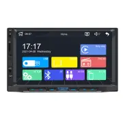 7 Inch Car DVD Player Car Stereo Radio System MP5 Player Wireless/Wired Carplay with bluetooth GPS HD Reversing Image