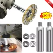 2PC Set Angle Grinder Extension Connecting Adapter Rod M10 Polishing USA+