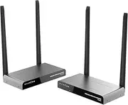 FAIRBEE Wireless HDMI, Plug & Play Wireless Hdmi Transmitter and Receiver Kit, KVM and IR Remote, HDMI Loop Out, Wireless Extender Live Streaming 1080P Video & Audio to TV/Projector/Monitor, 656FT