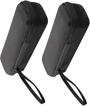 Microphone Storage Bag 2 Pcs Carry Bag Zipper for Condenser Mics Cables
