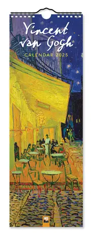2025 Vincent Van Gogh Slimline Wall Calendar