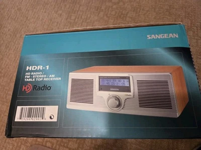 Sangean HD Radio FM RDS AM Digital Stereo Receiver HDR-1 Brand New