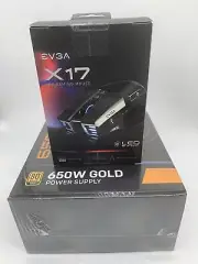 EGVA SuperNOVA Gold Power Supply & EGVA X17 Black Mouse