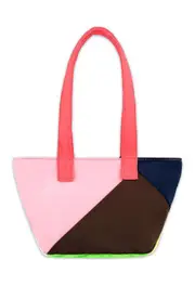 Cynthia Rowley Mini Colorblock Nylon Tote in Multi at Nordstrom One Size