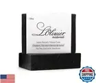 L'OLIVIER NATURALS (2 Pack) Activated Charcoal Bar Soap with Tea Tree and She