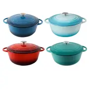 Pyrolux Pyrochef Round French Oven 26cm - Duck Egg Blue