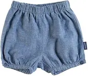 Pappe Baby Short Length, Mid Blue, 1-2 Years