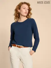 White Stuff Blue Clara T-Shirt (861560) | $69