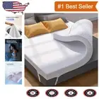 Twin Size 2-Inch Cooling Gel Memory Foam Topper with Removable Washable Cover