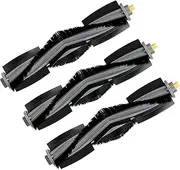 (3 Pieces) Roller Brush Compatible with ECOVACS DEEBOT X1/ X1 Omni/ X1 Turbo/ X1 PRO Omni/ T10/ T10 Plus/ T10 Turbo/ T10 Omni/ T20/ T20 Omni Robot Vacuum Accessories Main Brush Replacement Parts