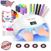 High-Powered UV LED Nail Curing Light with Smart Sensor & Spacious Design