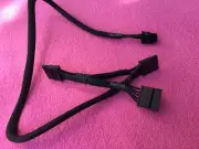 LOT 2 Pcs eVGA 6 pin to 3x SATA DRIVER POWER cable FOR EVGA SuperNOVA SERI