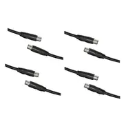 [Digitech] TV Coaxial Plug to Plug Cable (Black) - 1.5m