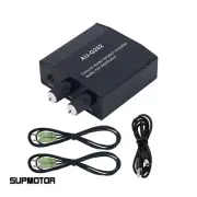 AU-G202 Ground Loop Noise Isolator Audio Mixer Kit w/ 2 Inputs 2 Outputs