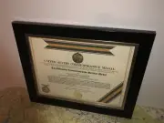TET OFFENSIVE COMMEMORATIVE SERVICE MEDAL CERTIFICATE ~Type 1