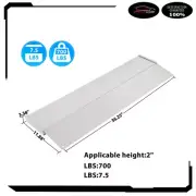 3.38" Height Portable Self Supporting Aluminum Angled Entry Threshold Ramp