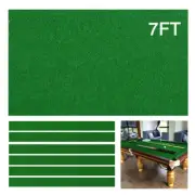 7ft Worsted Pool Table Cloth Fast Billiard Felt With PRE-CUT RAILS & Felt Strips