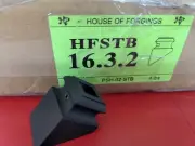 Satin Black HOF Baluster Shoe - angled (LOT OF 45) 16.3.2 PSH-02-STB