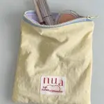 韓國小眾設計ONEMOREBAG霜淇淋色化妝包小物件收納袋字母手拿小包