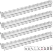 Mahjong Racks with Pushers Acrylic, Mah Jongg Racks, Board Game Accessories, Mah Jongg Tile Organizer Acrylic for Home