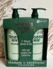 SJ Hair Care ~ Rosemary Mint Fortifying Shampoo & Conditioner w/ 7 Extracts