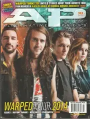 Alternative Press AP July 2014 312.1 Tigers Jaw Whitechapel Say Anything Pup