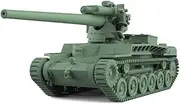 MRY-SFW LF100822 1/100 15mm Wargaming Military Model Kit Japan Type 97 Chi-Ha Long 12cm Gun Hell Buggy