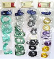 35 Packs of Satin Silky Rattail Cord/Thread/Rope Beading- Jewelry Design -Crafts