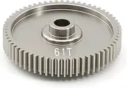 1Pcs 55T 58T 61T High Speed Spur Gear 51004 53665 For TT01 TT-01 1/10 RC Car Upgrade Parts Accessories(61T)