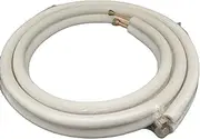 3m Mini Split Line Set 1/4 Inch and 3/8 Inch Refrigeration Cu-al Pipe Set with 3/8 Inch Thick PE Insulation for Mini Split Air Conditioners and Heat Pumps HVAC Systems